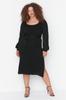 Women's Plus Size Dress New Season Fashion Knitwear Dress