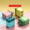 2 порта Quick Charge 3.0 5V 2A настенное зарядное устройство портативная вилка США для iPhone 15 14 13 12 Samsung Xiaomi дорожный мобильный телефон адаптер