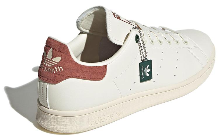Мужские кроссовки Adidas Stan Smith Кремово-белые с оттенком Wonder Mauve