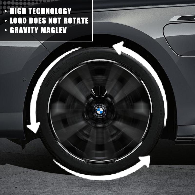 4Pcs 56mm 68mm Car Floating Wheel Center Caps For BMW M E90 E91 E92 E93 F30 F10 F11 F04 E84 E83 F25 E70 F15 E72 F16 M2 M3 M5 M6 YHLOV1