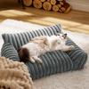 Orthopedic Pet Bed Soft Dog Cat Sofa High-Density Memory Foam Pet Bed Washable Puppy Sleeping Bed Pet Supplies