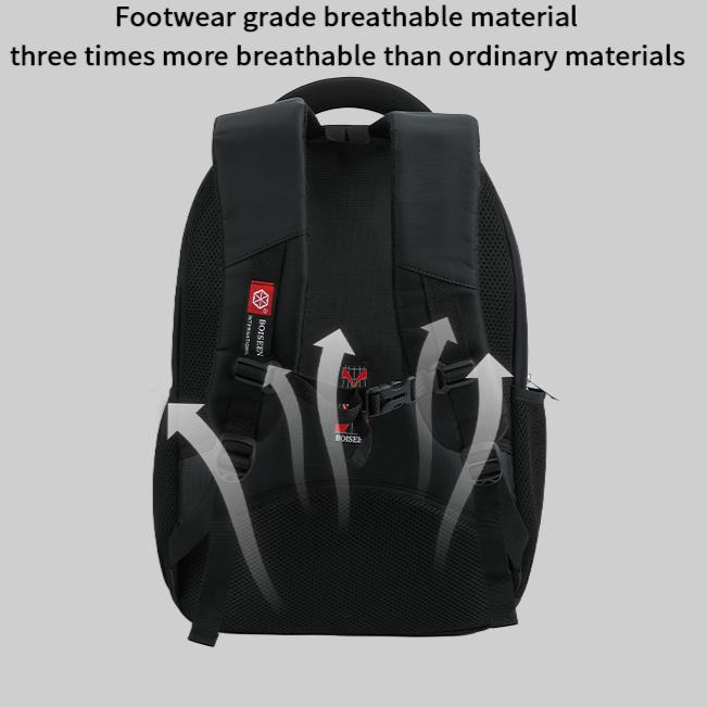 Мужская мода многофункциональный водонепроницаемый рюкзак для ноутбука с двумя плечами, дорожная сумка для отдыха на открытом воздухе, молодежная черная школьная сумка