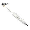 Halloween Office Supplies Rhinestone Beadable Pen, Glitter Plastic Beaded Pumpkin Ghost Skull Decorative Desk Pen Gel Ink for DIY Craft Making, School