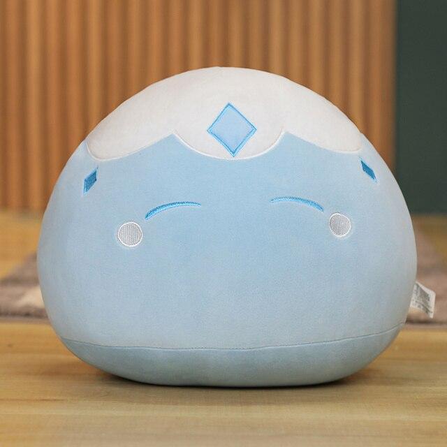 30 /40 /50cm New Kawaii Plush Genshin Impact Pillow Cute Slime Elemental Peluche Toys Stuffed Soft Game Dolls Cushion Kids Gifts