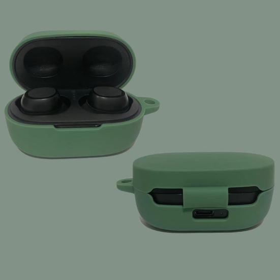 Earphone Cover Soft Anti-fall Silicone Bluetooth-compatible Headset Protective Case Latch Hooks