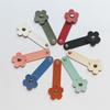 Leather Flower Cable Winder Portable Data Cable Ties Data Cable Protector Clips Earphone Cord