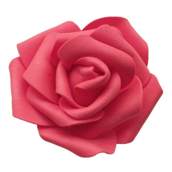 25/50/100 шт искусственные пенополиэтиленовые розы голова цветы DIY свадьба домашний декор комнаты