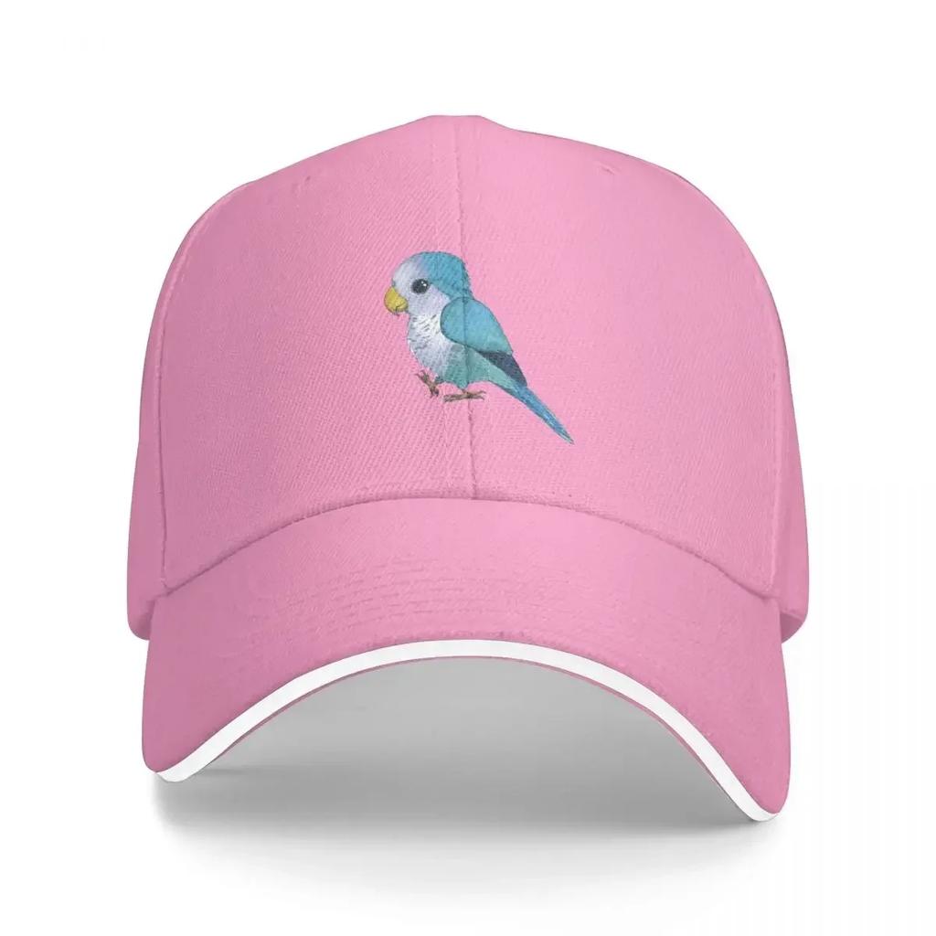 Very cute blue parrot Baseball Cap Snapback Cap Sunscreen Golf Hat Luxury Hat Unisexs Luxury Womens