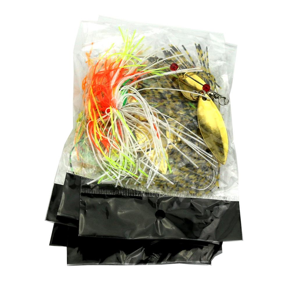 HENGJIA Блесна-спиннер из сплава 'Ивовый лист' 17 г - Искусственная приманка, защищенная от зацепов