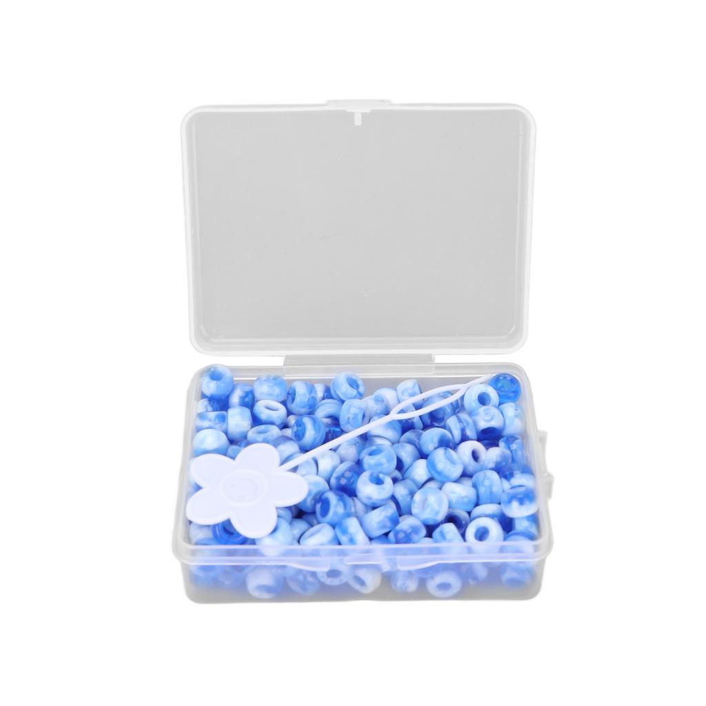 Набор бусин-пони, конфетный цвет, бусины для изготовления украшений своими руками, бусины для волос для изготовления браслетов, ожерелий, поделок, синий