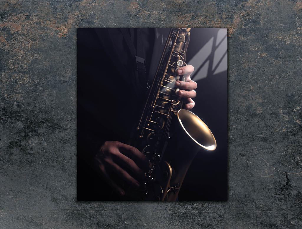 GLASS CUTTING BOARD 45x52 Music