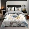 Fashion Luxury Marble Print Duvet Cover Set Soft Comfortable Bedding Set For Bedroom Guest Room