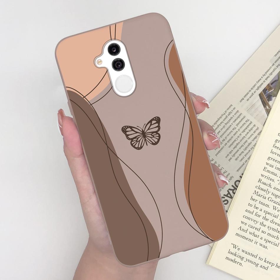 Case For Huawei Mate 20 lite Cute Astronaut Soft Matte Silicone Bumper For Huawei Mate 20lite Phone Back Cover Coque Bumper Capa