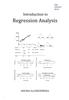 Книга Introduction To Regression Analysis : 1