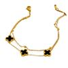 Non-fading New Titanium Steel Premium Four-Leaf Clover Bracelet