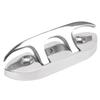 4.6in 316 Stainless Steel Boat Flip Up Folding Pull Up Cleat Dock Marine Hardware Dock Cleat