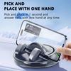 SEAMETAL Car Phone Holder ABS Dashboard Navigation 360 Rotation Parking Number Plate Stable Anti-Slip Universal