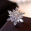 Rhinestone Christmas Flower Snowflake Zircon Brooches Brooch Pins Women Jewelry Fashion Accessories