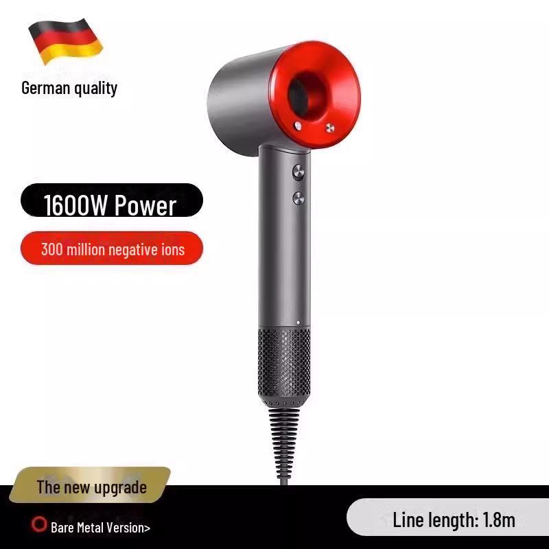 Высокоскоростной фен без листьев с технологией отрицательных ионов для домашнего салонного ухода