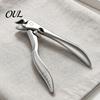 Thick Nail Clipper Stainless Steel Clipper, Large Opening Toenail Fingernail Cutter, Women Anti-Splash Heavy Duty Manicure Trimmer for Men Elderly