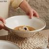 Kiln Changes Ceramic Soup Bowl Creative Rice Bowl Dessert Snack Bowl Sashimi Bowls Salad Bowls Service Bowls Hotel Tableware
