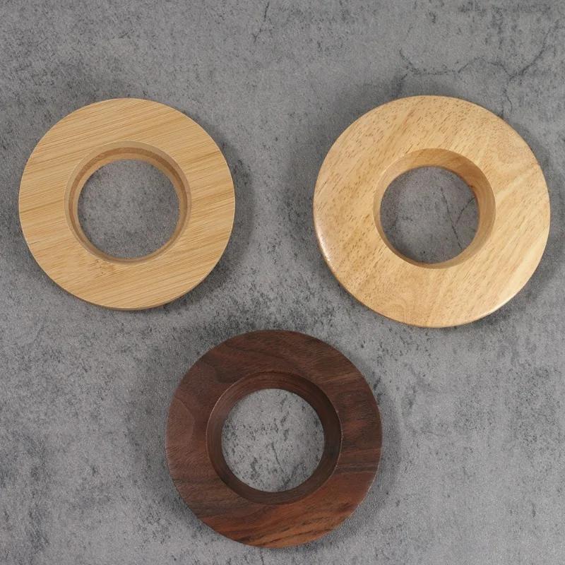 1 шт. Подставка для кофейного фильтра, конусная, держатель для дриппера, стойка для фильтра для пуровера, прочная деревянная, для Оригами, держатель для чайного ситечка