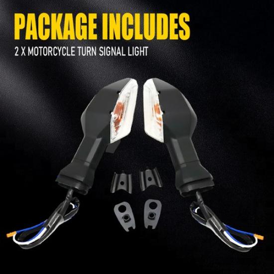 Front Rear Turn Signal Light Indicator Blinker For Kawasaki Z125 Z250 Z650 Z800