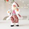 3D Santa Claus Figurine Cute Christmas Home Decorations Xmas Tree Ornament  New Year Supplies