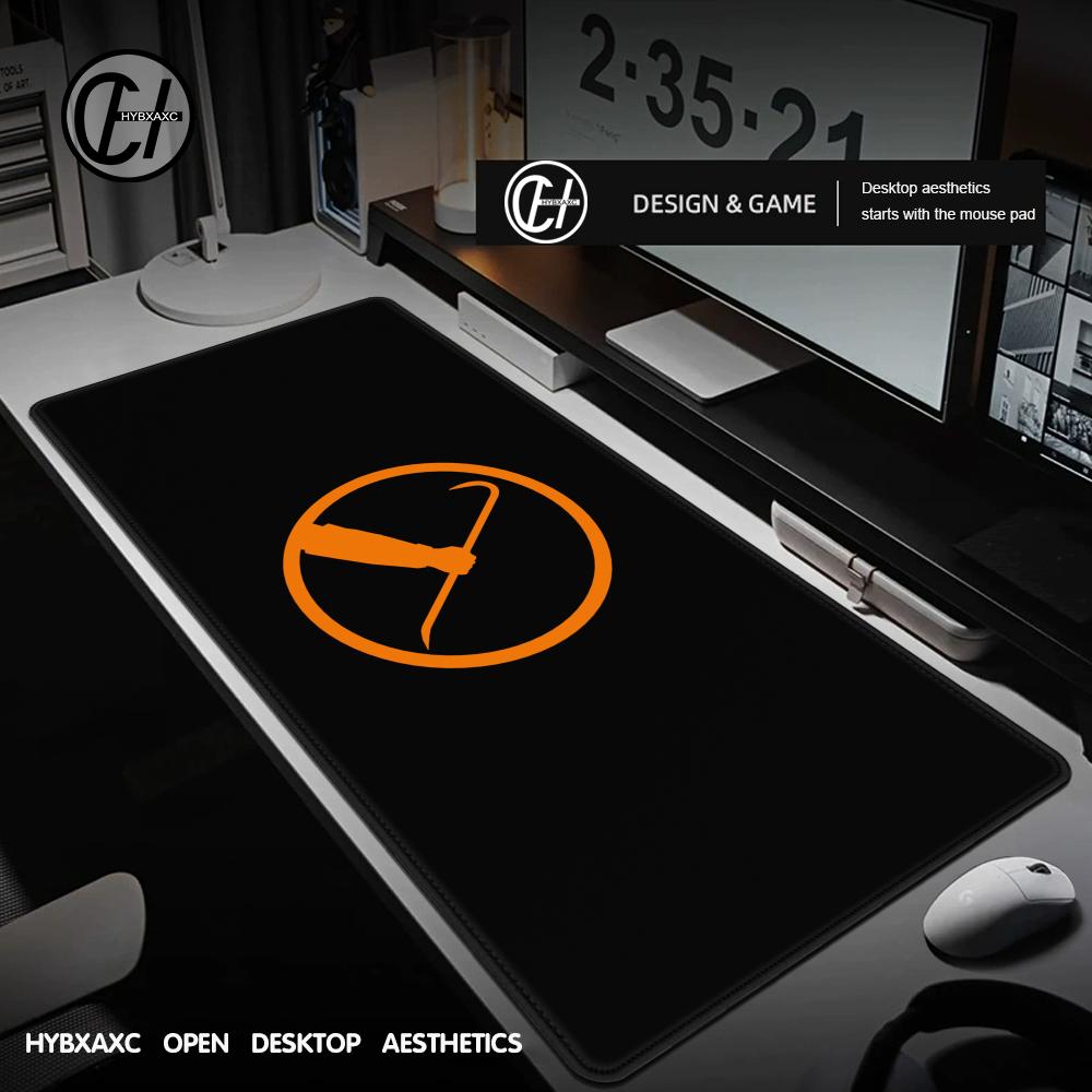 Коврик для мыши Half Life Игровой Коврик для стола Настольная игра Офисная работа Коврик для мыши XXL Нескользящий Аксессуары для стола ноутбука Игровой ковер Настольный коврик