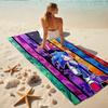 1Pc Sonic'S Colorful Adventures Beach Towel, Quick Dry, Multi-Use for Beach Pool Gym Yoga Home Travel, Christmas, Halloween, Xmas Gift M929197