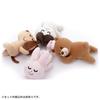 Takara Tomy Arts Irasutoya Sleeping Friend Dog Plush Toy, Approx. 20cm Wide