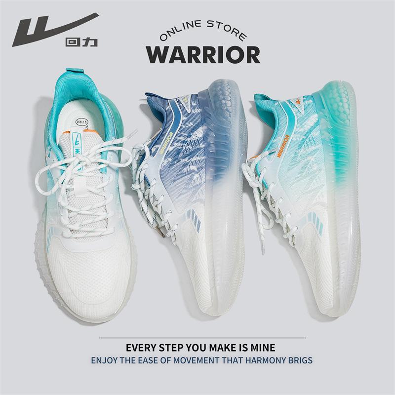 Warrior Мужская обувь, легкие повседневные кроссовки с мягкой подошвой из дышащей сетки