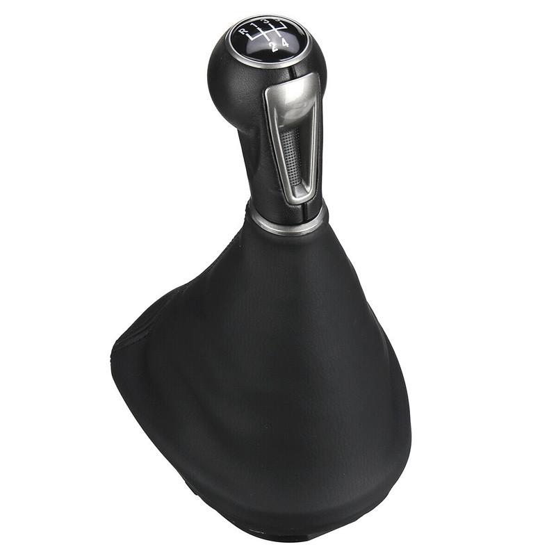 For Seat Altea 2004-2012/For Seat Toledo III 2004-2009 5/6 Speed Car Gear Stick Shift Knob with Leather Boot