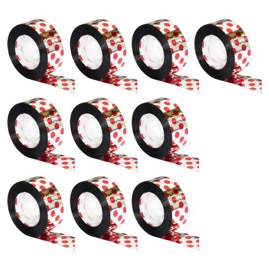 10 шт. 50 м лента отпугивающая птиц светоотражающая лента для отпугивания гусей, голубей, уток, дятла, двусторонняя лента для вспышки птиц