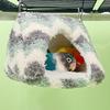 Parrot Nest House Cotton Bird Tent Cabin Winter Warm Bird Tent Cabin Stuffed Bird Snuggle Nest Thickened For Parrot Parakeet