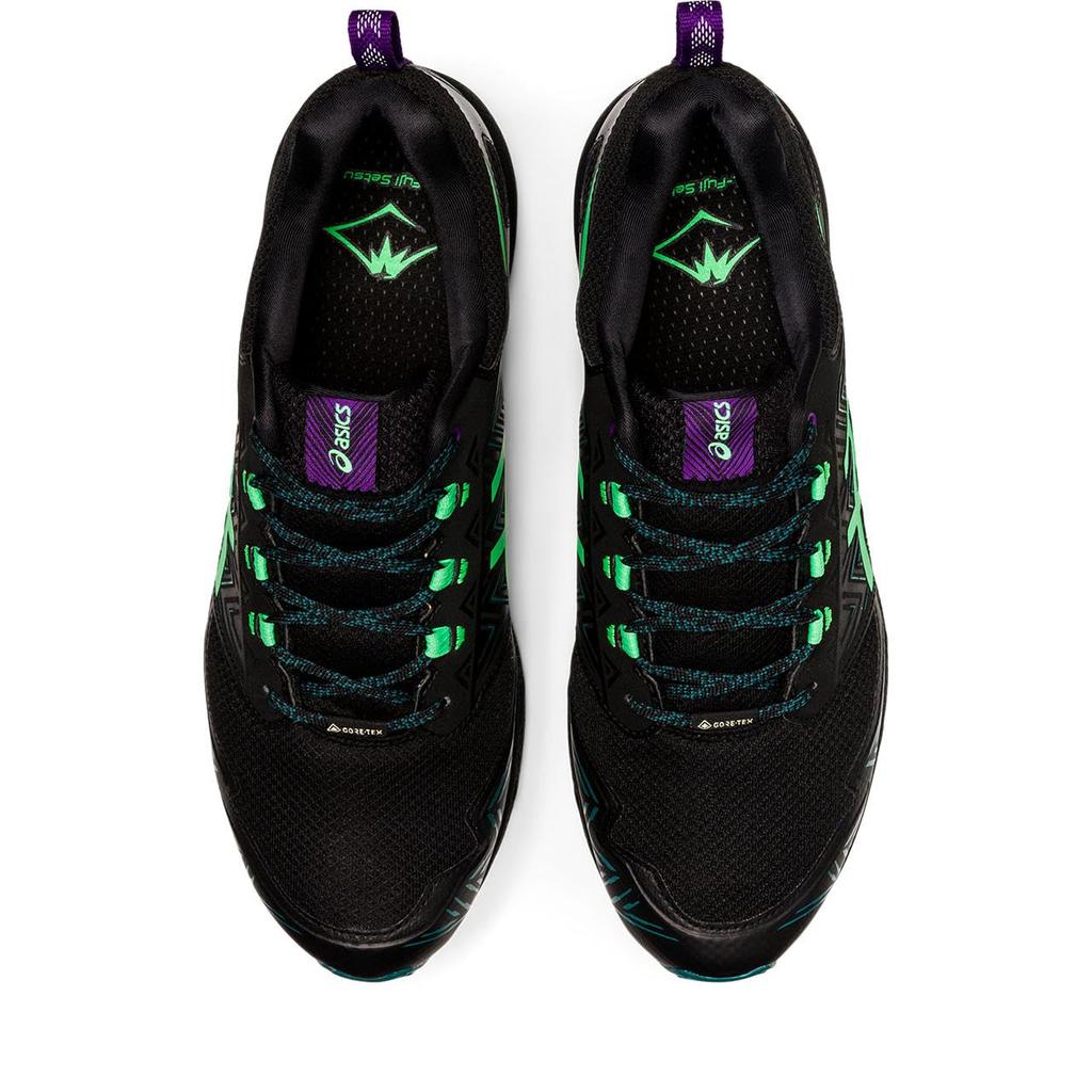 Asics Кроссовки для трейлраннинга GEL-FujiSetsu 3 GORE-TEX 1011A972 Мужские Черный/Новый лист 27,5 см