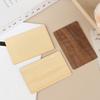 Wooden Blank Nfc Card 13.56Mhz Rfid Tag 504Bytes 215Ntag Chip Membership Contactless Social Recognition Lasercard