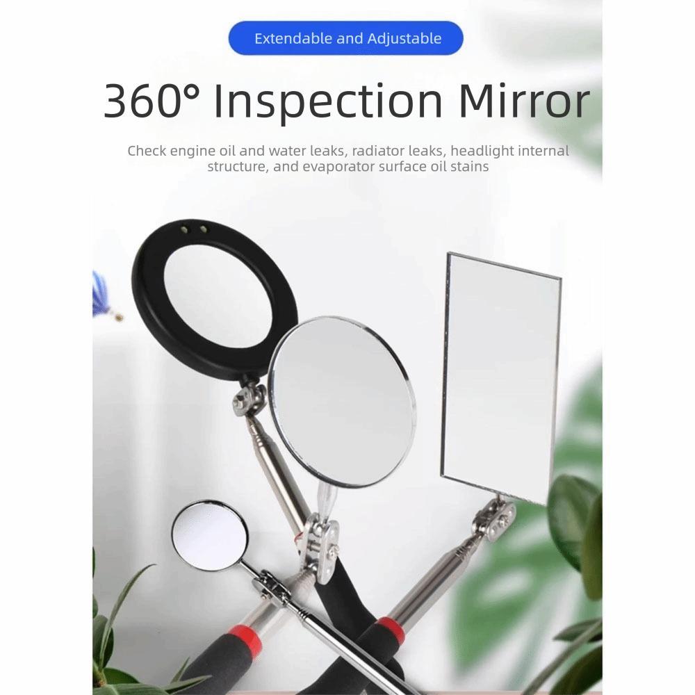 High-Definition Underbody Inspection Mirror LED Light Vehicle Inspection Mirror Car Repair