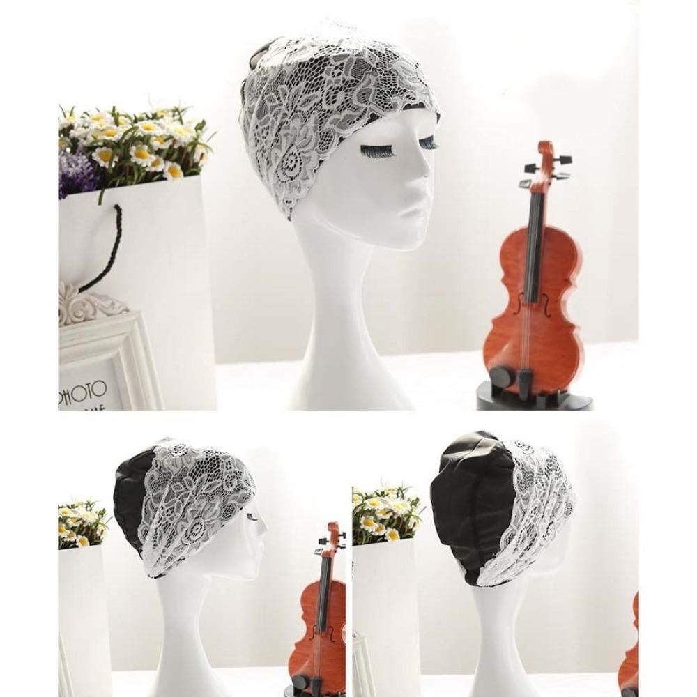 Long Hair Lace Swimming Cap Waterproof Bathing Cap Fashion Women Swim Cap Swim Pool