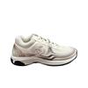 Sneakers Fabric Laminated & Ivory White Silver
