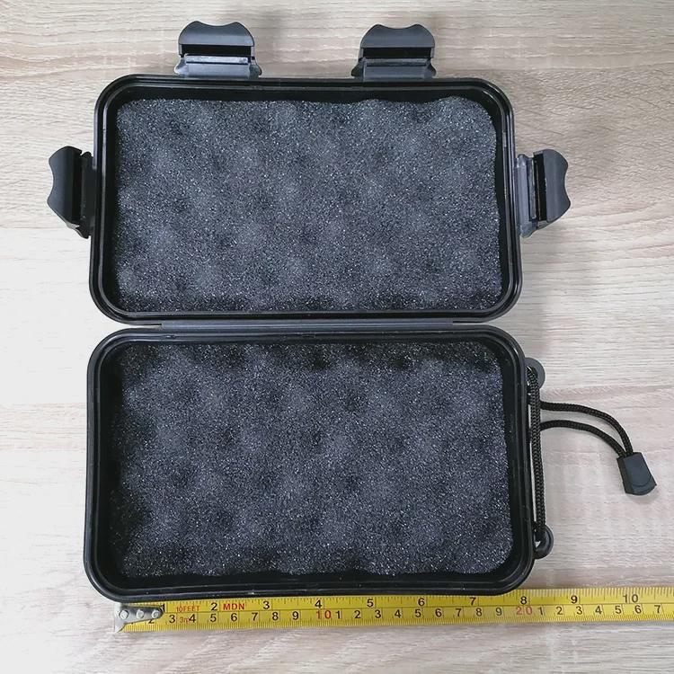 Водонепроницаемый ящик для инструментов EDC для выживания на открытом воздухе - ударопрочный и устойчивый к давлению аварийный кейс для кемпинга и альпинизма.