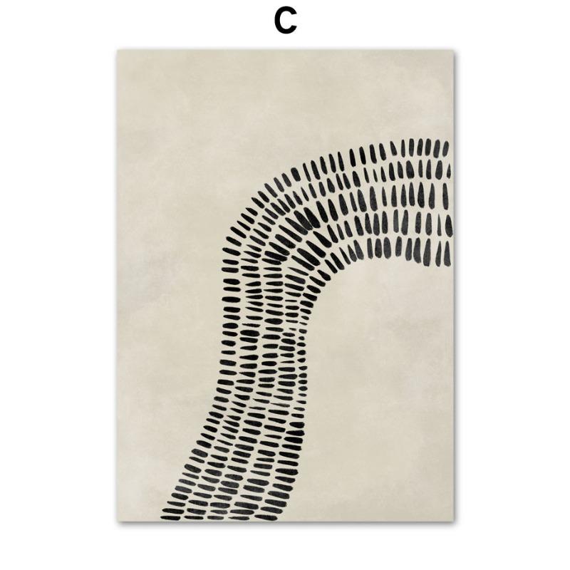 Абстрактный Минимализм Постер Линии Ваза Геометрическое Искусство Постеры и Принты Холст Живопись Скандинавское Настенное Искусство Гостиная Домашнее Украшение