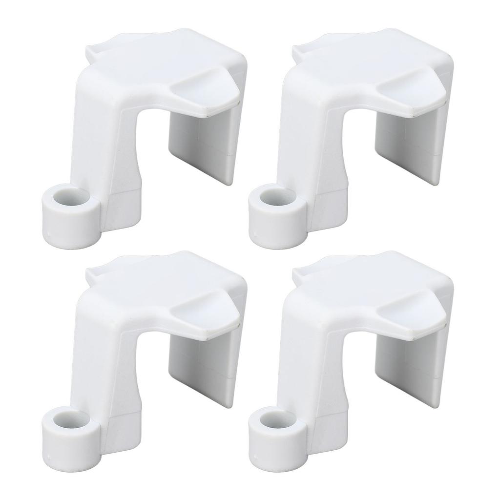 4pcs Boat Bumper Clips Nylon Pontoon Boat Bumper Hangers Cleats for 1 To 1.25 Inch Square Rails