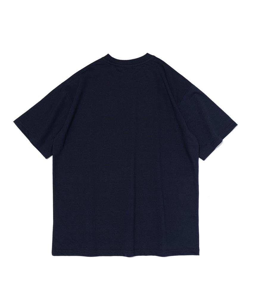 ROIDESROIS Rods Check Logo Short Sleeve T-Shirt (Navy)