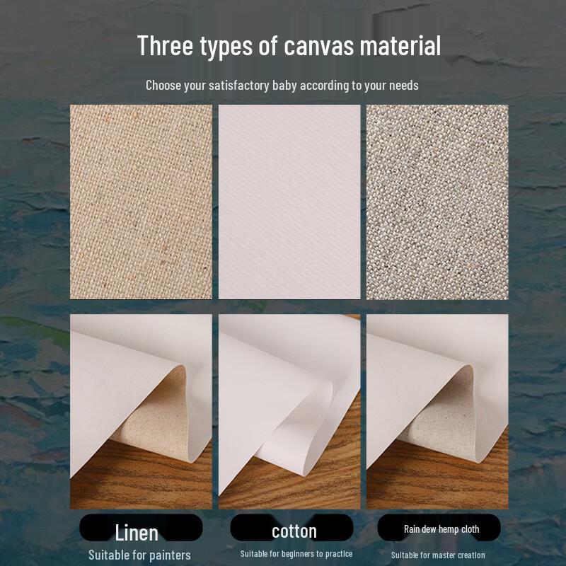 Хандун Утолщенный Льняной Холст на Подрамнике для Масляной Живописи