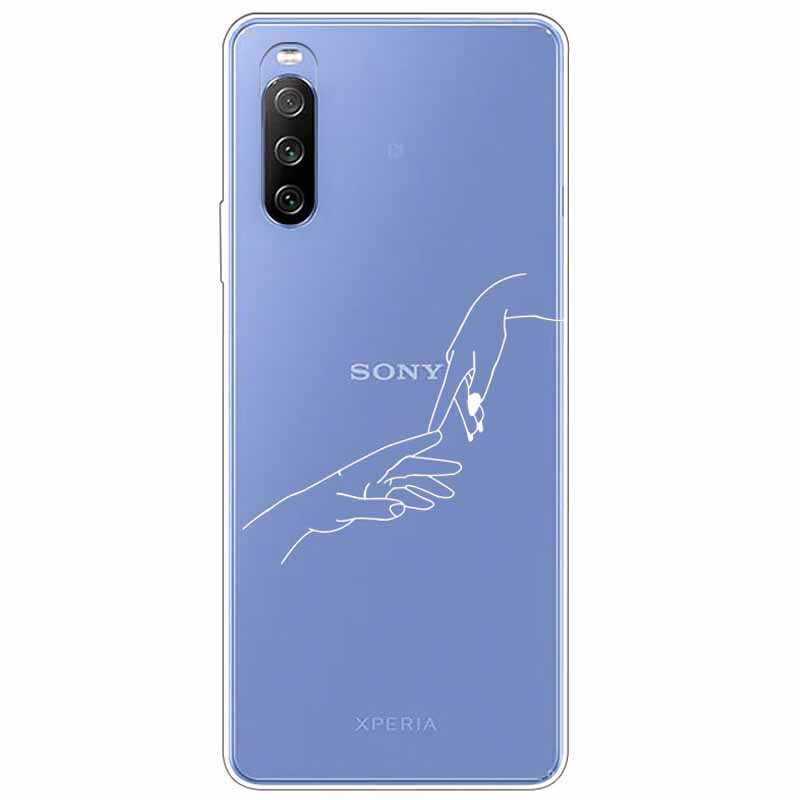 Чехол для Sony Xperia I IV / 10 IV / 5 IV Чехол Прозрачный ТПУ Мягкий Прозрачный Funda Чехлы для Sony Xperia 10IV 5 IV Чехол Силиконовый