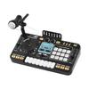 DJ-контроллер для детей, DJ-проигрыватель, электронная клавиатура, Bluetooth-микшер, регулируемый микрофон, динамическая подсветка.