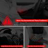 For Toyota Land Cruiser 250 Prado LC250 2025 2024 Front Row Door Armrest Soft Cushion Pair Set Elbow Support Car Accessories