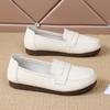 Women's Flats Loafers Driving Shoes Moccasins White Flats Casual Soft Summer Hollow Walking Shoes for Mother