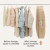 Visible Down Jacket Compressed Dust Cover Protective Clothes Garment Bag  Winter Coats